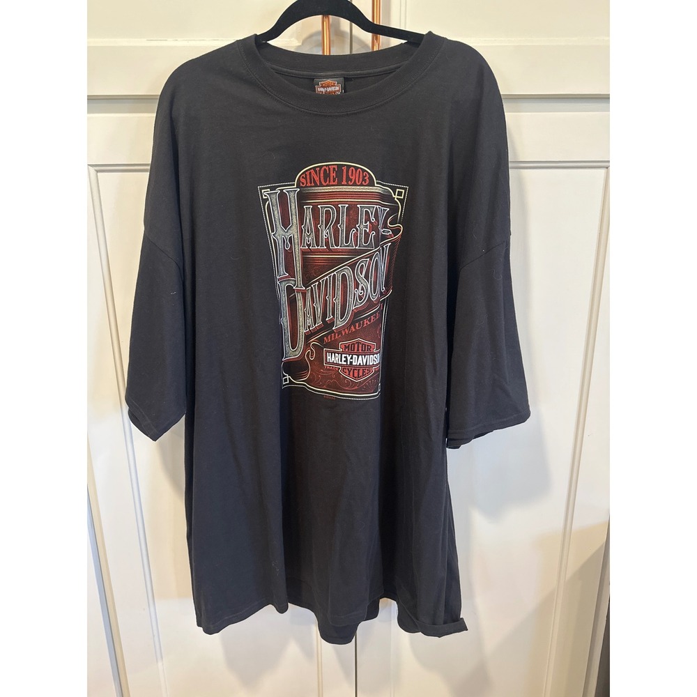 Harley-Davidson Mens Sturgis South Dakota Graphic T-Shirt Black 5XL NWT